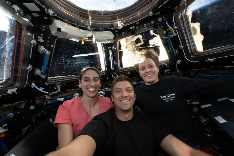 NASA Astronotları Jasmin Moghbeli, Matthew Dominick ve Loral O'Hara