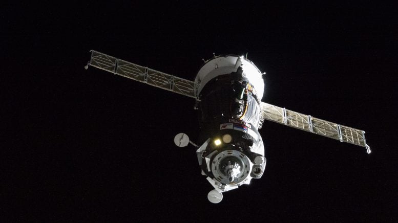 Soyuz MS-24 Uzay Aracı Uluslararası Uzay İstasyonuna Yaklaşıyor