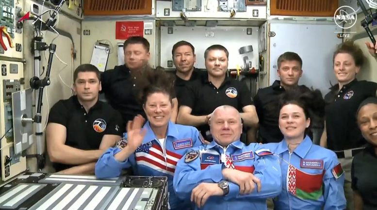 Expedition 70, Soyuz MS-25 Mürettebatını İstasyonda Karşıladı