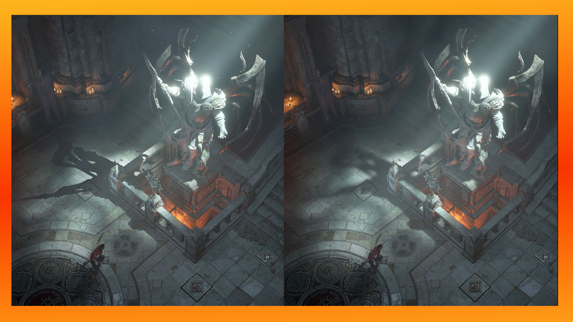 Diablo 4 ışın izleme gölgeleri ekran görüntüsü