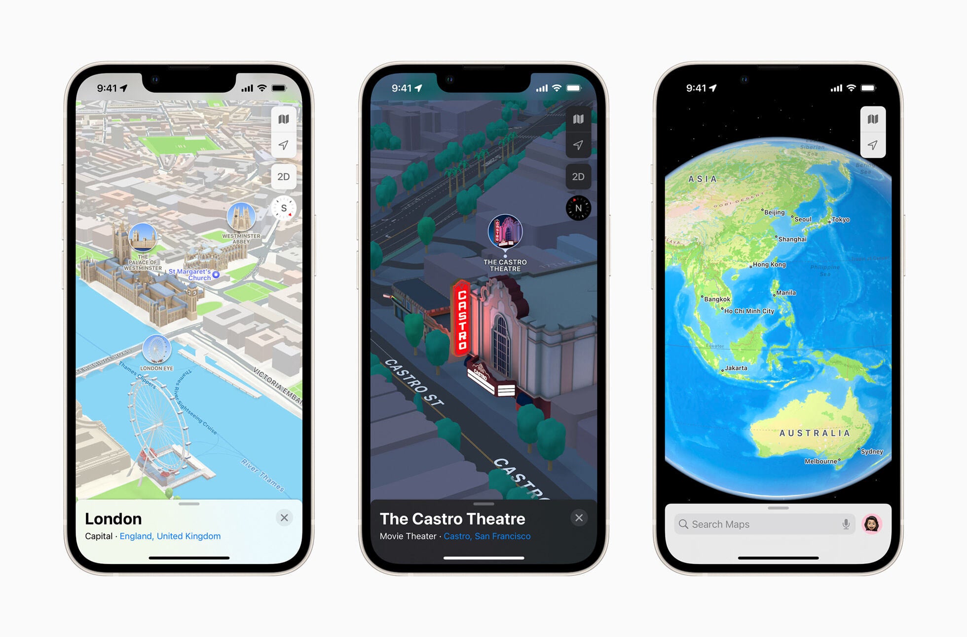 Apple Haritalar'ın 3D özelliği (Image Credit – Apple) - Google Haritalar, Apple Haritalar veya Waze: Yolu gerçekten hangi navigasyon uygulaması yönetiyor?