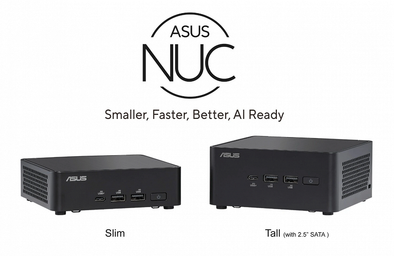 Küçük gövde, Intel Core Ultra 5/7 ve 96 GB'a kadar DDR5-5600.  Asus NUC 14 Pro mini PC tanıtıldı