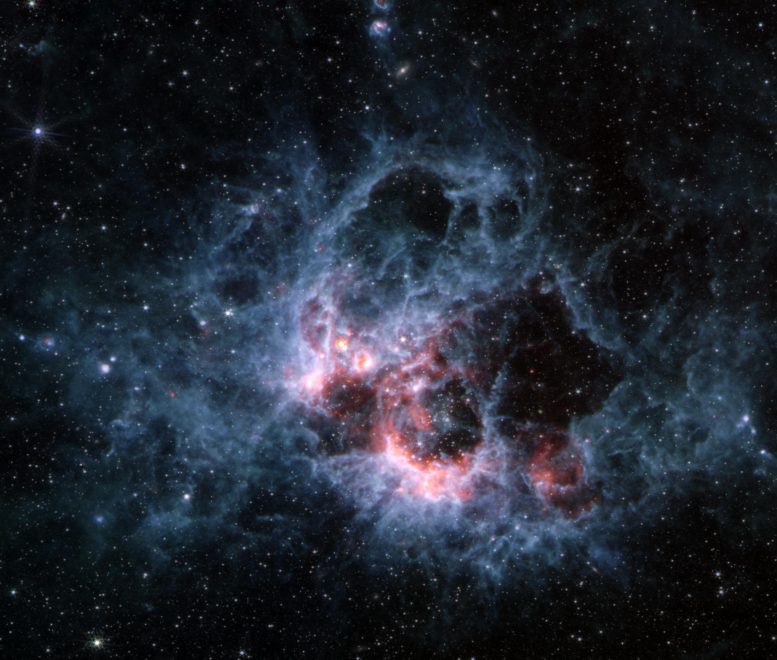 NGC 604 (Webb MIRI Görüntüsü)