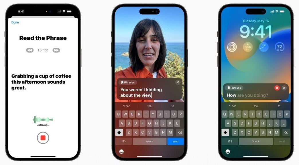Personal Voice, kullanıcı artık konuşamadığında kullanılmak üzere sesini kaydetmek için yapay zekayı kullanıyor - Apple, iOS 18 ile iPhone'a yeni erişilebilirlik özellikleri ekleyecek