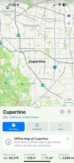 Apple Haritalar, iOS'taki varsayılan navigasyon uygulamasıdır - Bazı iPhone kullanıcılarının, iOS 18 yayınlandıktan sonra varsayılan navigasyon uygulamalarını değiştirmelerine izin verilecek
