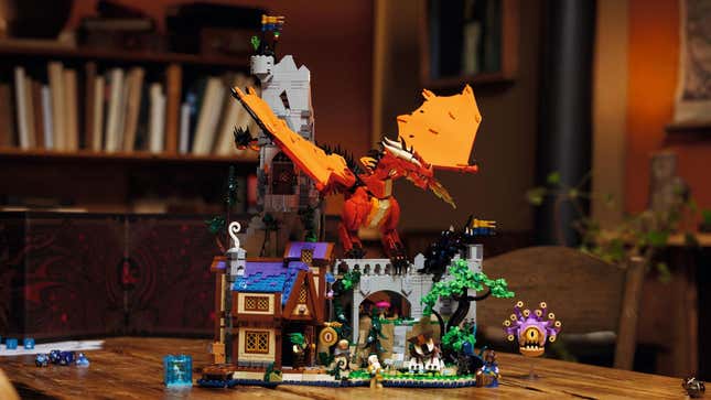 Lego'nun Zindanları ve Lego's Dungeons & başlıklı makale için resim  Dragons Seti Kritik Bir Vuruştur