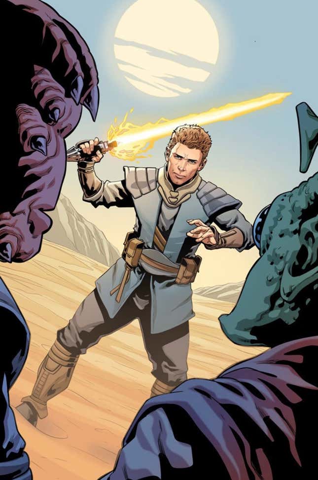 Marvel'ın Phantom Menace Çizgi Romanı Anakin'e Çılgın Yeni Bir Görünüm Kazandırıyor başlıklı makale için resim