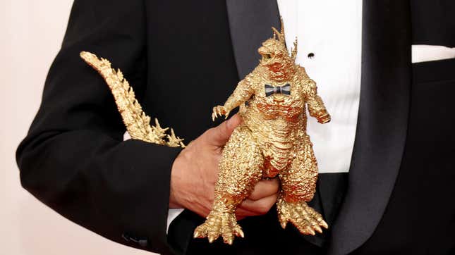 Oscar'lar Eksi Bir'in Minik Altın Godzilla'sına Aitti başlıklı makale için resim