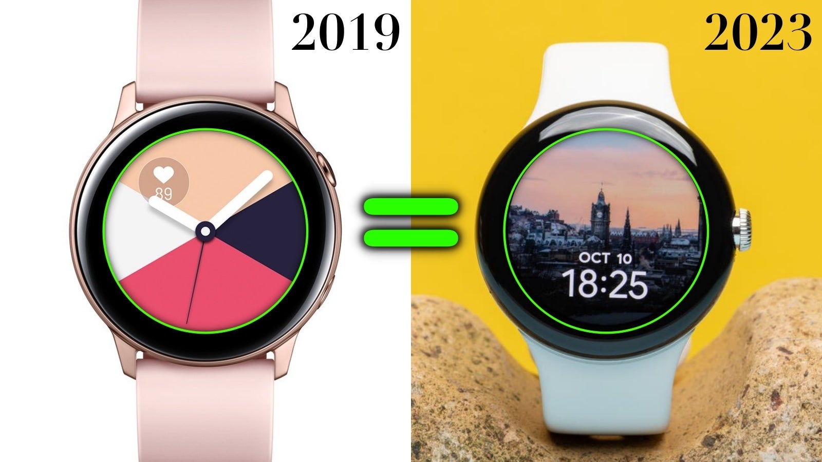 2023 Pixel Watch 2 cihazım, 2019 Galaxy Watch Active ile aynı çerçeve boyutuna sahip ve bu hiç hoş değil.  - Pixel Watch 3: Google, olmayı reddettiğim (akıllı saat) kişiye 