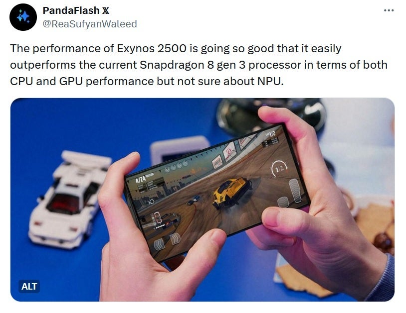 Exynos 2500, Snapdragon 8 Gen 3'e karşı iyi bir puan alıyor ancak Snapdragon 8 Gen 4'ün gerisinde kalıyor - Samsung, Decacore Exynos 2500 AP üzerinde çalışıyor;  Snapdragon 8 Gen 4 ile rekabet edebilir mi?