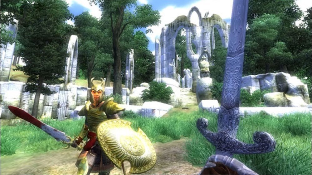 The Elder Scrolls IV'ün görüntüsü: Oblivion.