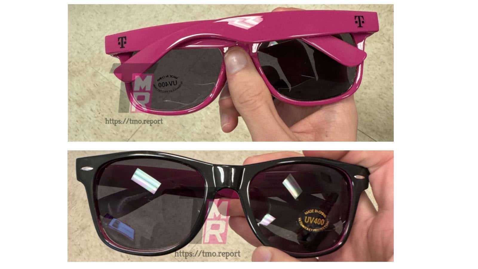T-Mobile'ın müşterilerine göndereceği güneş gözlüklerinin sızdırılmış resmi - Yeni bir T-Mobile bedava ürünü yakında karşınızda - onu zamanında aldığınızdan emin olun
