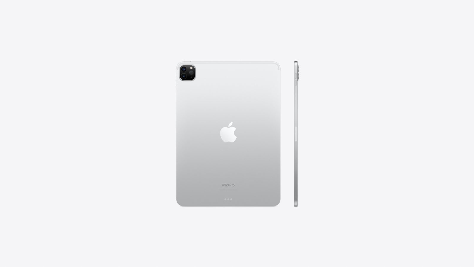 Gümüş renk seçeneğini gösteren 2022 iPad Pro - iPad Pro (2024) renkleri: beklentiler