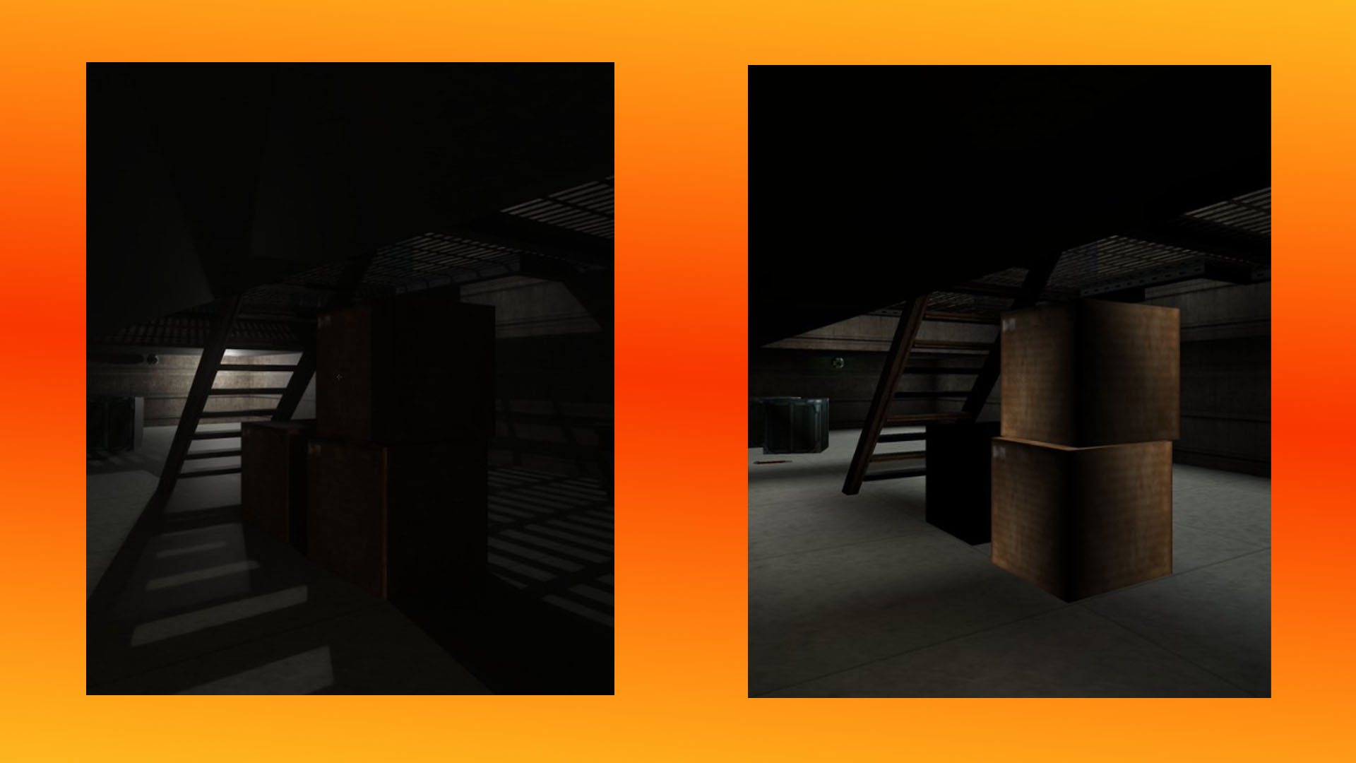Deus Ex RTX Remix ışın izleme karşılaştırması ekran görüntüsü