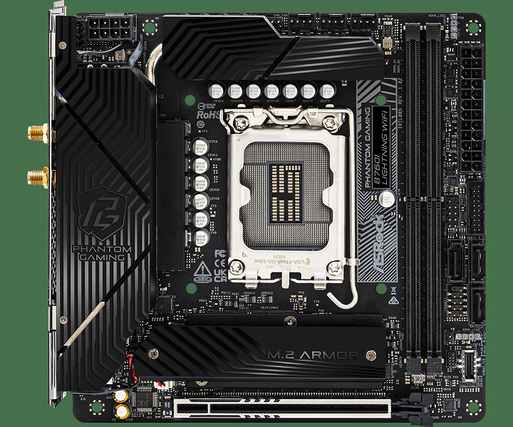 Sunucu sınıfı PCB ve mini DDR5-8600+ bellek desteği: ASRock Phantom Gaming Z790i Lightning ve B760i Lightning tanıtıldı