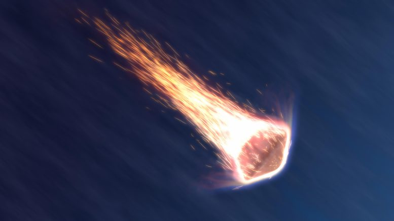 OSIRIS-REx Numune Dönüş Kapsülü Dünya Atmosferindeki Maksimum Isınma