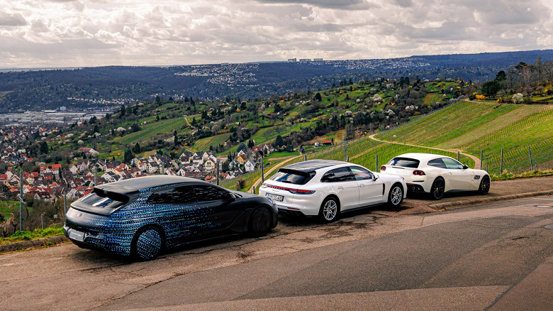 Mercedes-Benz ve Geely'nin buluşu, Porsche Panamera ve Ferrari GTC4Lusso ile karşılaştırıldı.  Denza Z9 GT Avrupa'da tanıtıldı