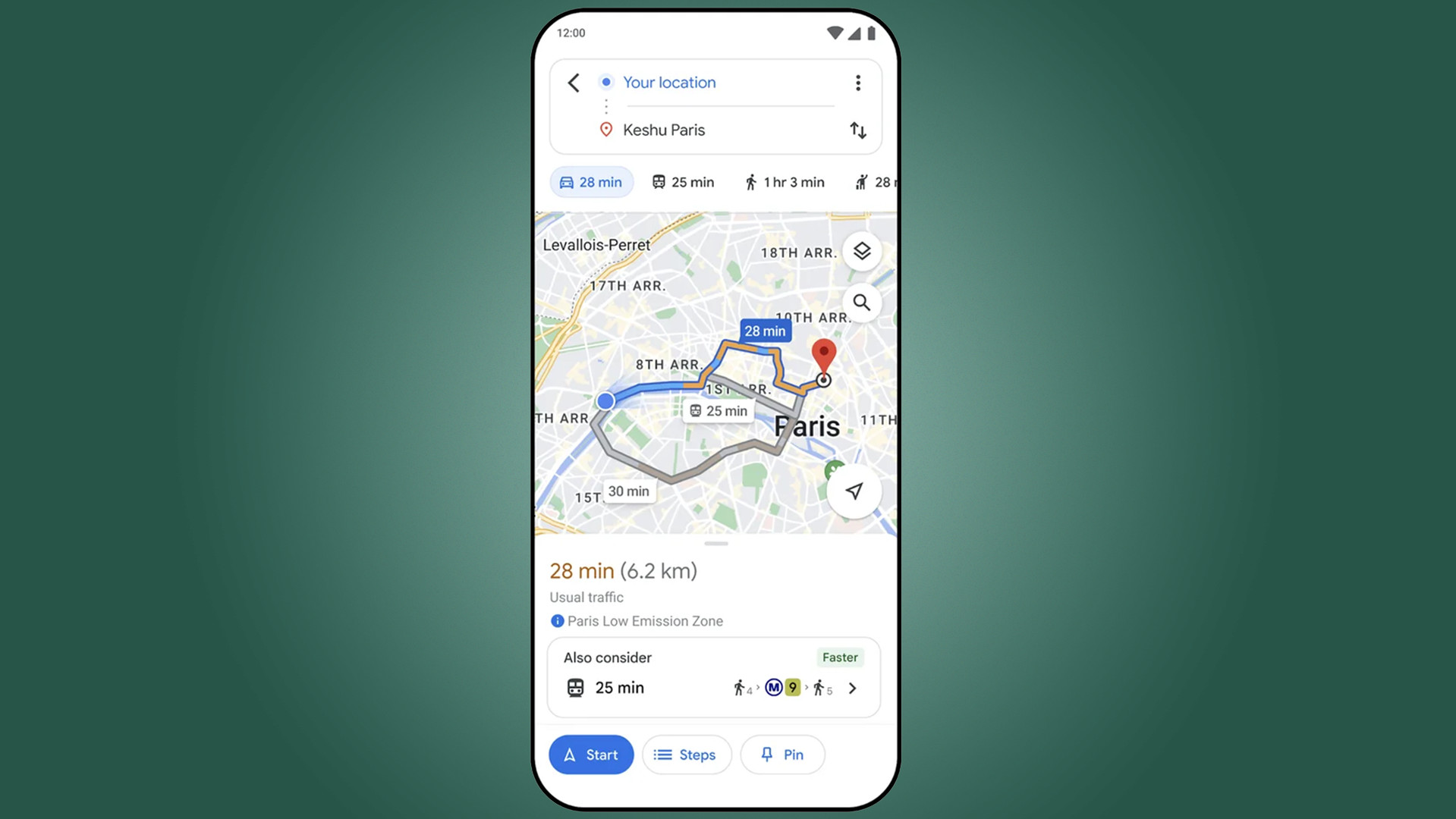 Google Haritalar'ın yeni toplu taşıma önerileri