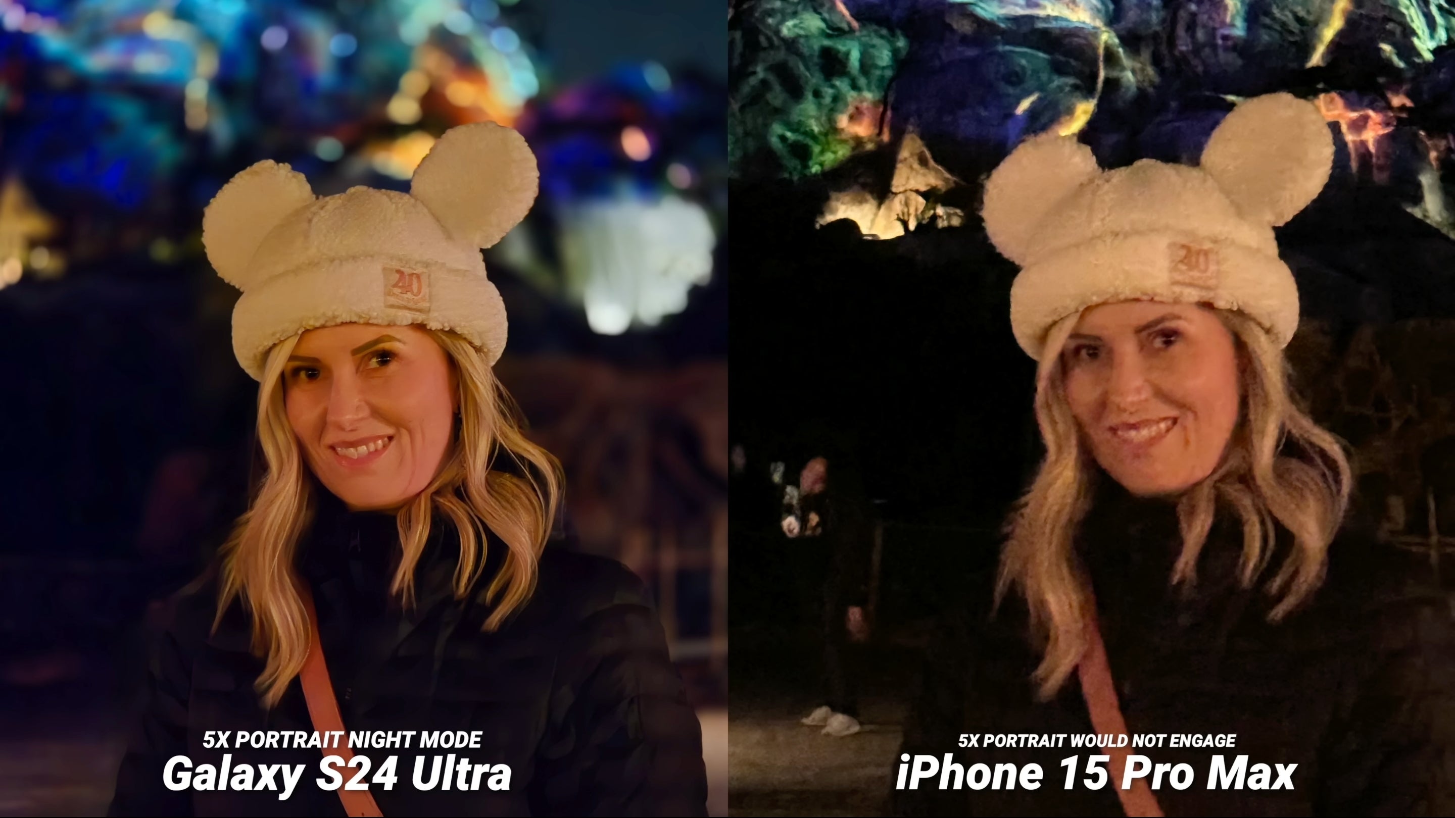 Gece modu veya flaş olmadan bir iPhone 15 Pro Max 5x gece portresi bu şekilde ortaya çıkıyor.  YouTube'da Danny Winget'in fotoğrafı.  - Bu yeni iPhone kamera hileleri, fotoğraf ve video çekme şeklinizi sonsuza kadar değiştirecek!