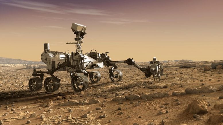 NASA'nın Mars 2020 Perseverance Rover Robotik Kolu