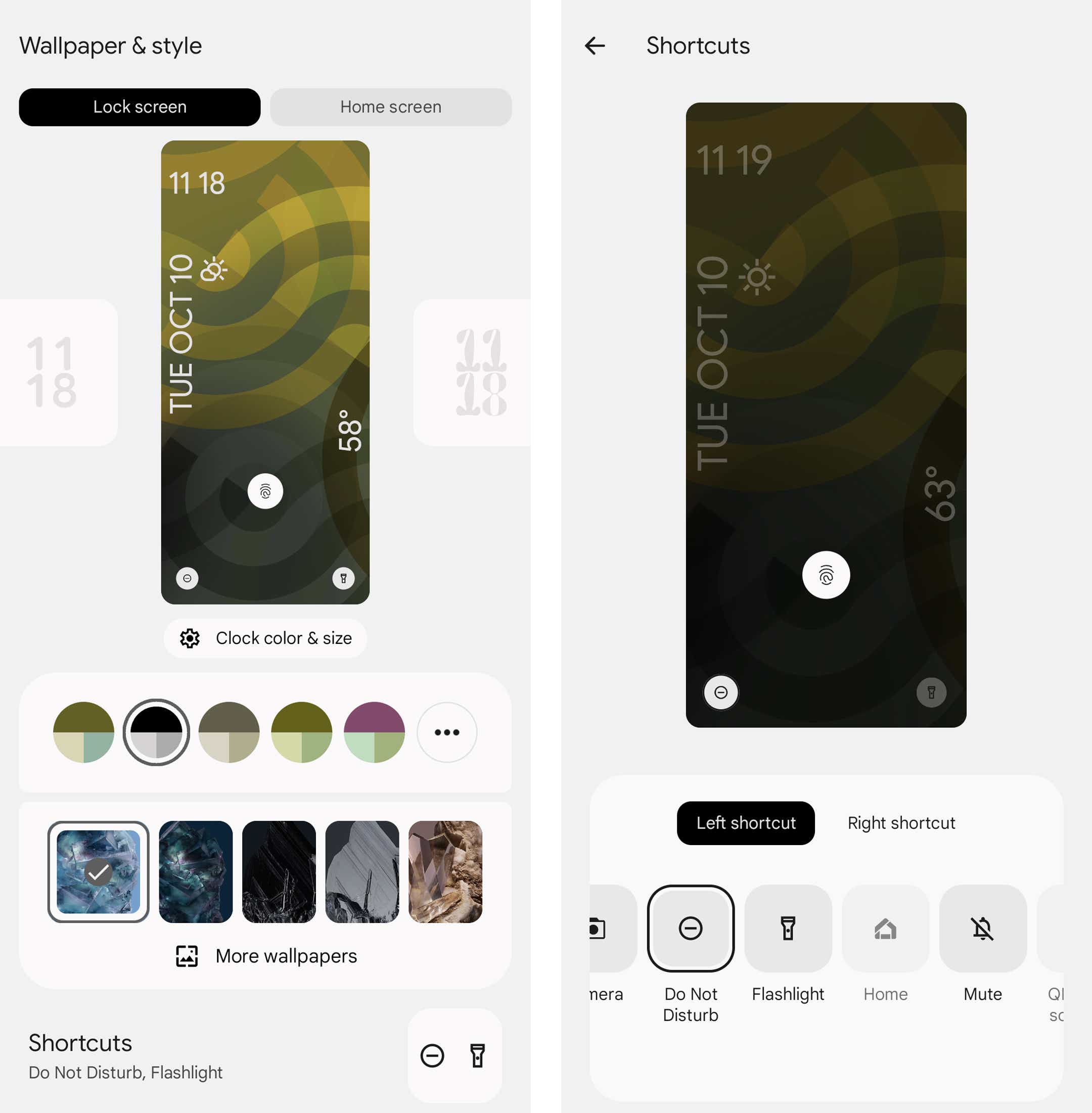 android sürümleri android 14 kilit ekranı