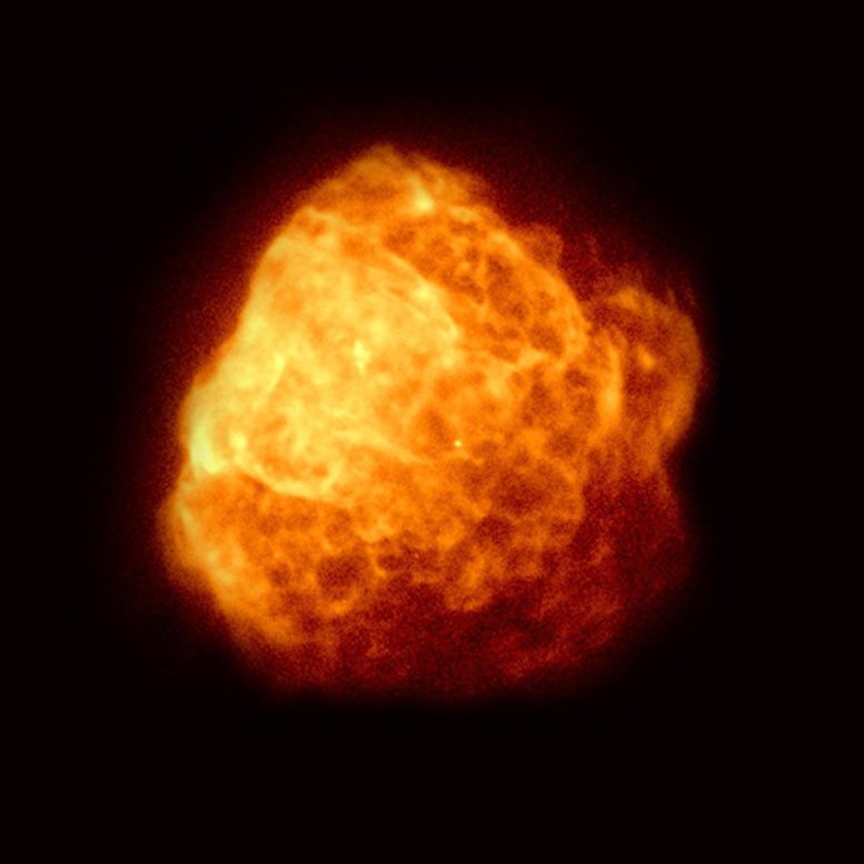 Süpernova Kalıntısı Puppis, Einstein Sondası Tarafından Görüntülendi