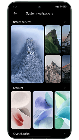Xiaomi HyperOS'in ekran görüntüleri