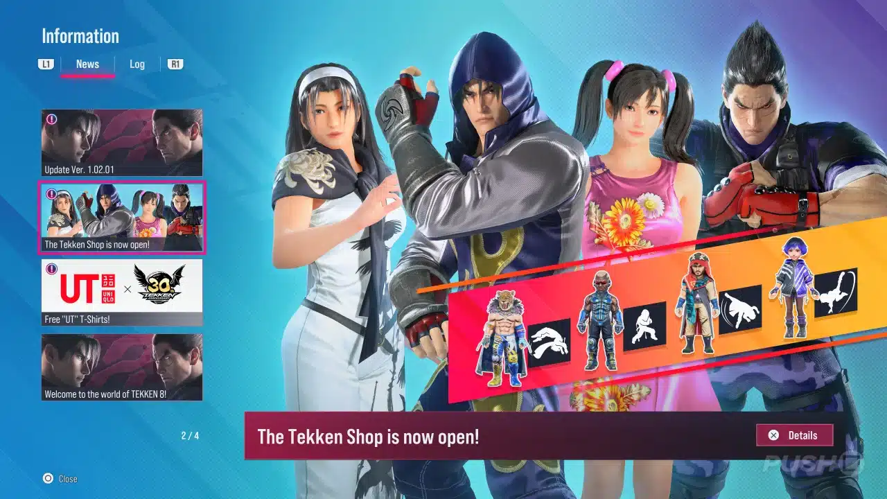 2 Nisan Tekken 8 Mağaza Güncellemesi