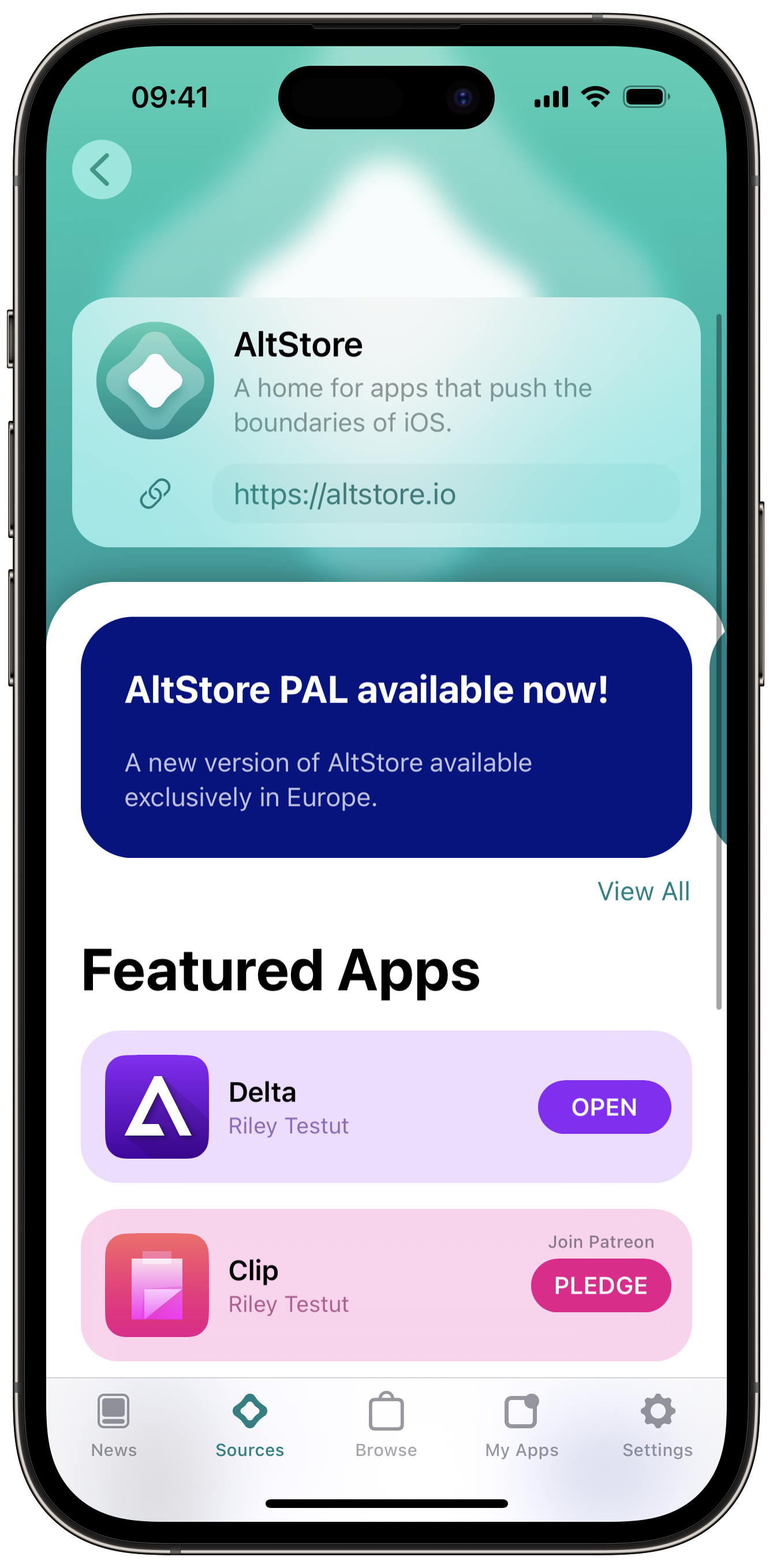 AB'deki iPhone kullanıcıları ilk üçüncü taraf uygulama mağazası olan AltStore PAL'a sahip oluyor