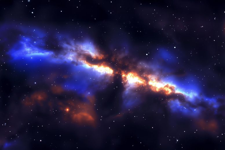 ALMA, Yıldız Patlaması Galaksisindeki Yıldız Oluşumunun Yapı Taşlarını Ortaya Çıkardı