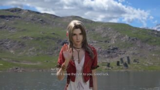 Aerith Gainsborough Final Fantasy VII Yeniden Doğuş Bitişi 