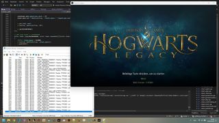 Hogwarts Legacy'deki Denuvo uygulamasının ekran görüntüleri