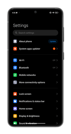 Ekran görüntüsü: Android'de Bluetooth codec bileşenini değiştirme