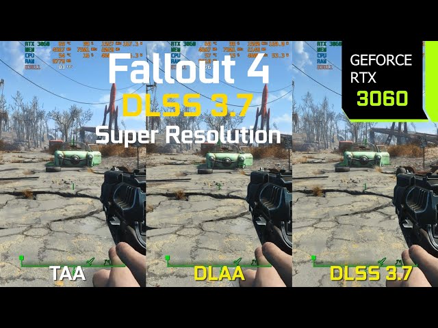 Fallout 4 DLSS modu, Bethesda’nın yapamayacağı performansı ve kaliteyi artırıyor