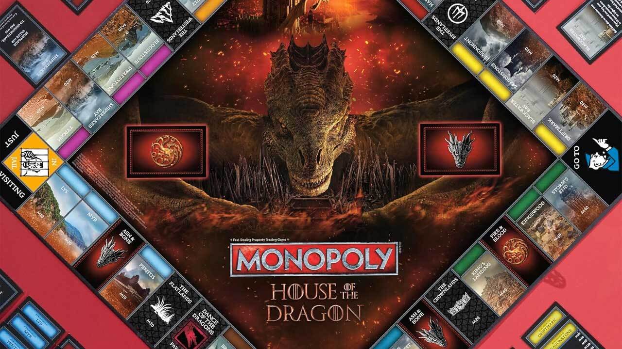 House of The Dragon Artık Kendi Monopoly Masa Oyununa Sahip