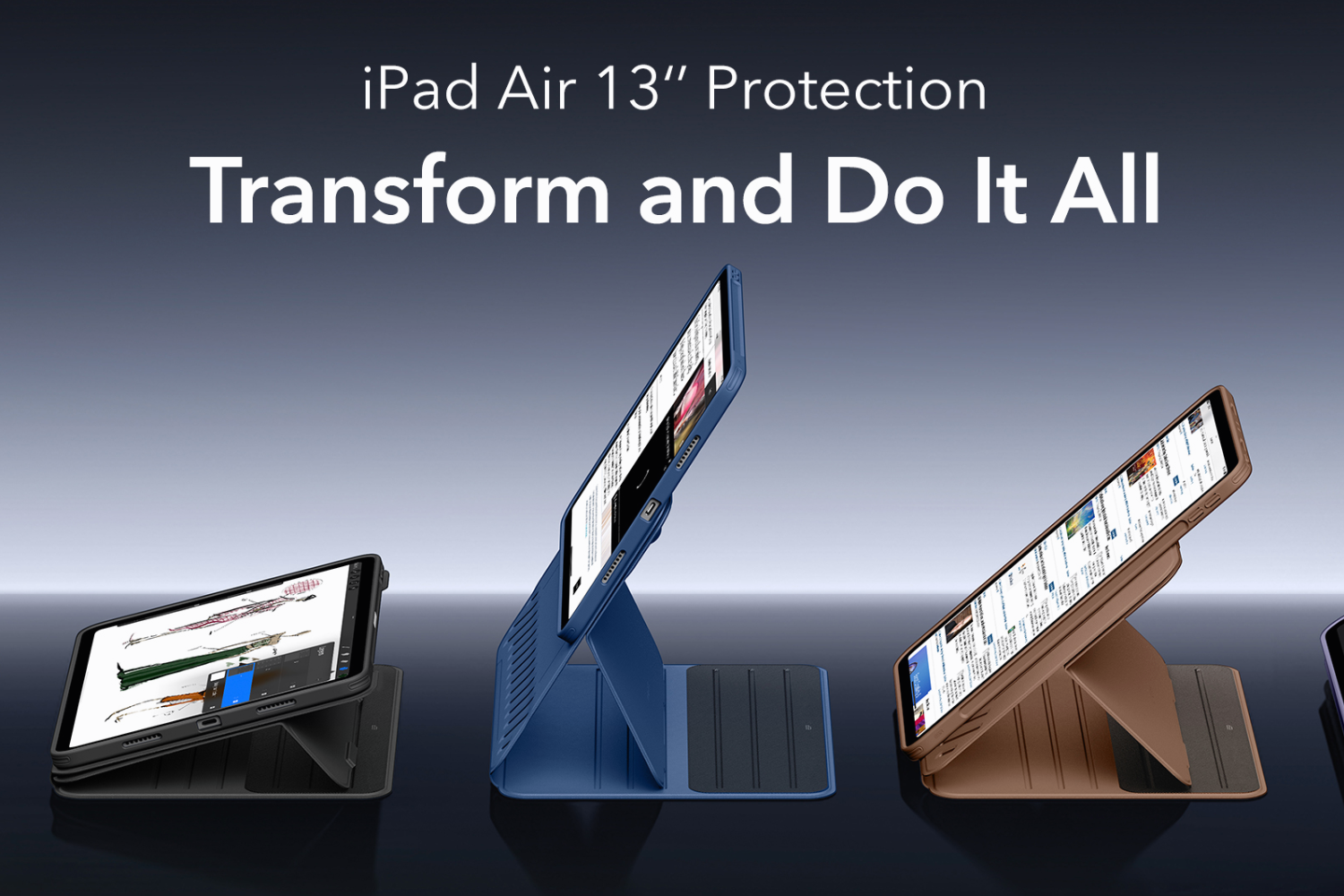 Image Credit–ESR - Kılıf üreticisi Apple'ın iddia edilen 12,9 inç iPad Air'i için halihazırda Amazon'da seçenekler sunuyor