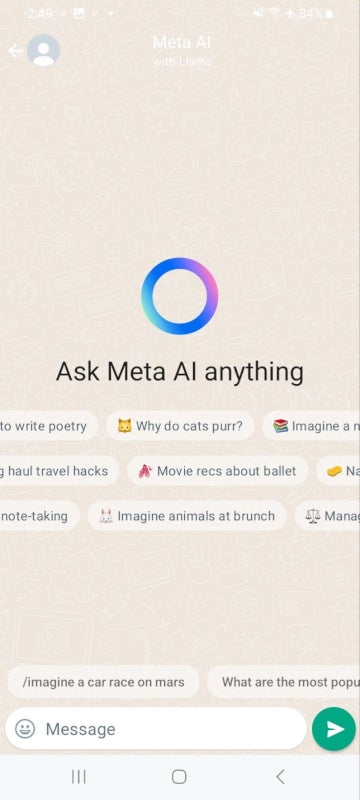 Meta'nın yeni yapay zeka destekli arama çubuğu Instagram'da görünmeye başlıyor