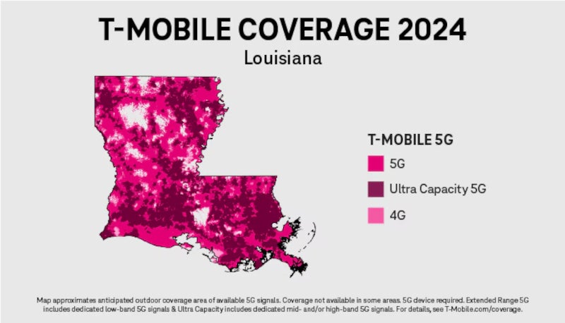 T-Mobile Louisiana'da büyük 5G ağ yükseltmelerini doğruladı