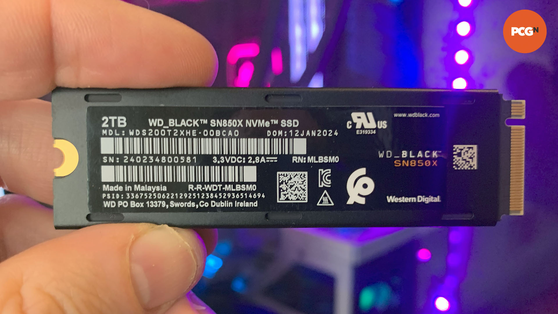 WD Black SN850X incelemesi: 2TB SSD'nin alt tarafı