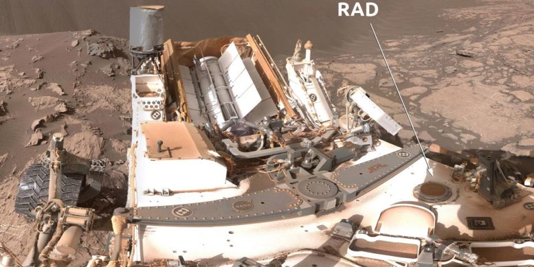 Curiosity Rover Radyasyon Değerlendirme Dedektörü