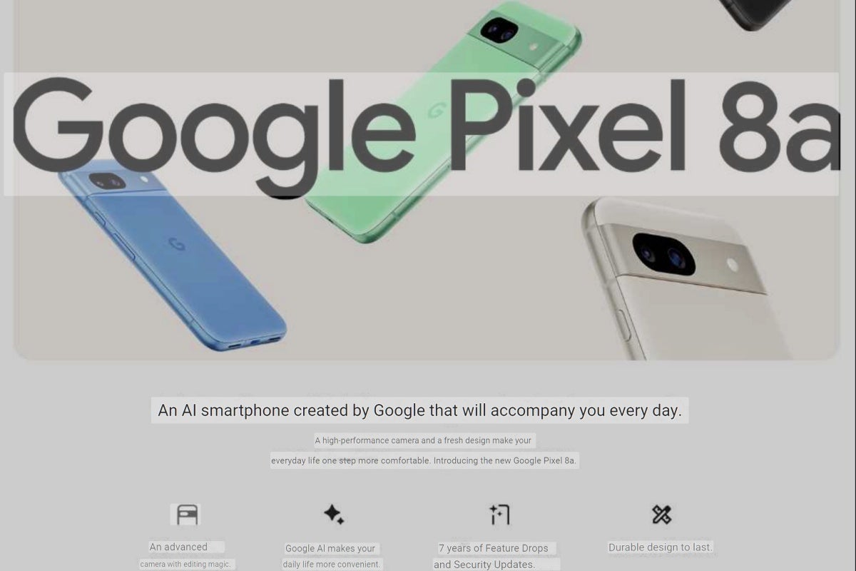 Pixel 8a hakkında bilinmesi gereken neredeyse her şey Google'ın lansman etkinliği öncesinde sızdırıldı