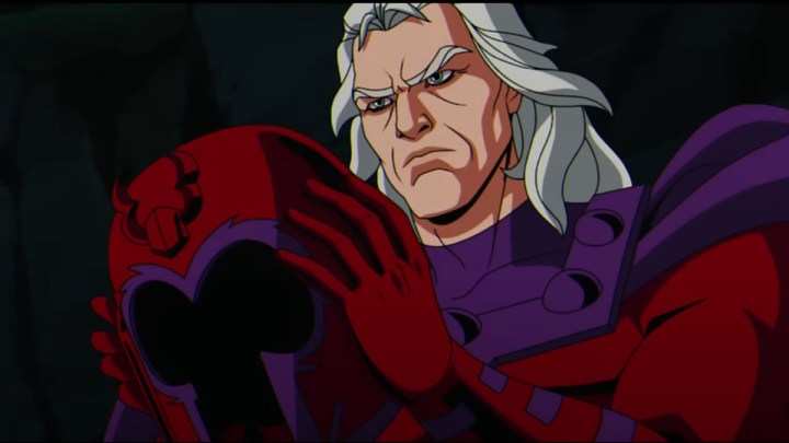 Magneto, X-Men '97'de kaskını takıyor.