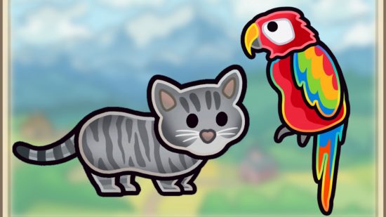Echoes of the Plum Grove - Geliştirici Unwound Games tarafından sergilenen yeni bir kedi ve kuş tasarımı.