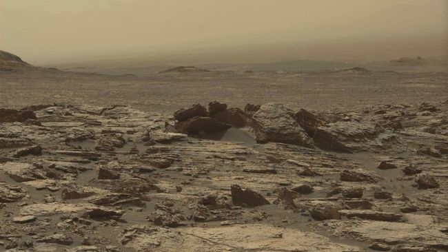 Curiosity gezgini Mars'ta manganez oksit keşfetti.  Milyarlarca yıl önceki olası mikrobiyal yaşamı işaret ediyor olabilir