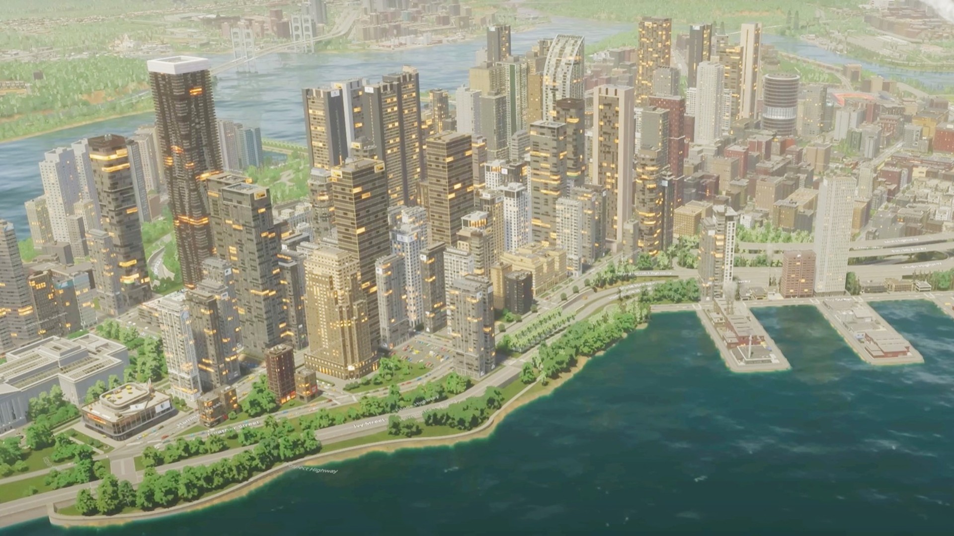 Cities Skylines 2 Ekonomi 2.0 güncellemesi: Şehir kurma oyunu Cities Skylines 2'den büyük bir metropol alanı