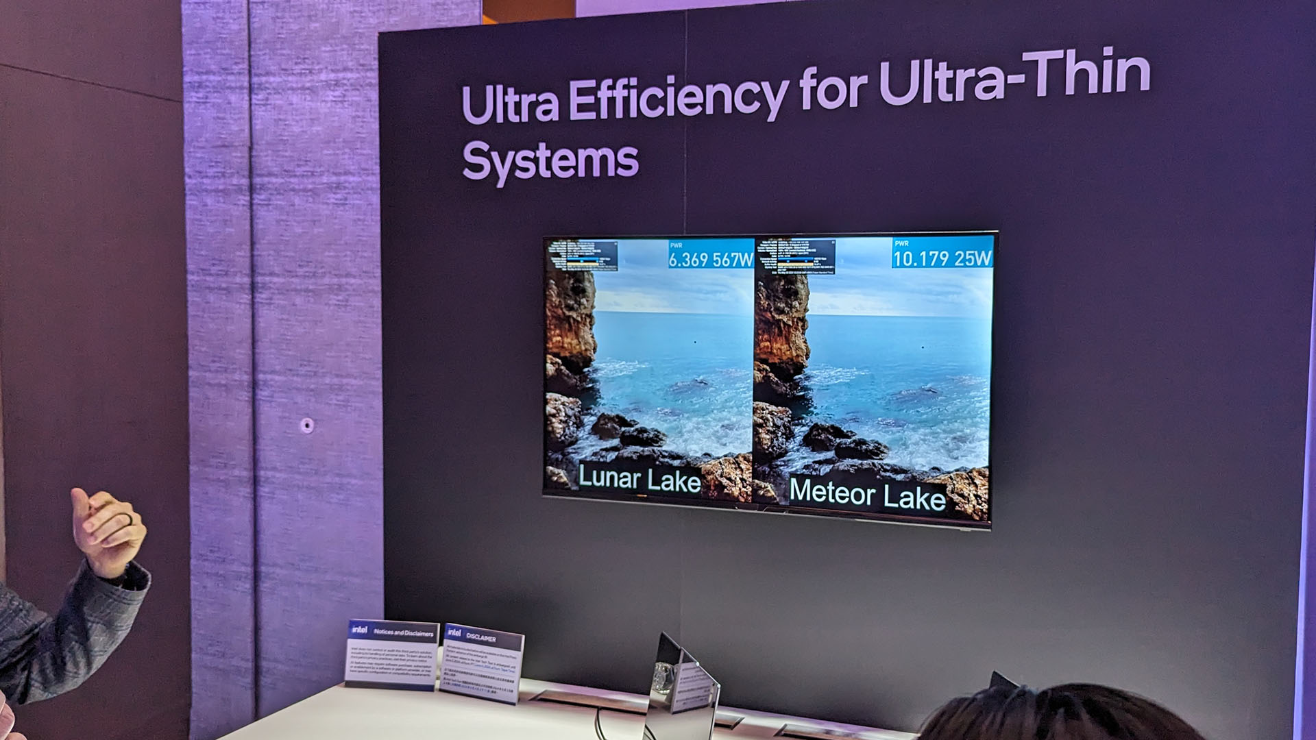Intel, Meteor Lake ile karşılaştırıldığında güç tüketimiyle 4K 24 FPS video akışını gösteriyor