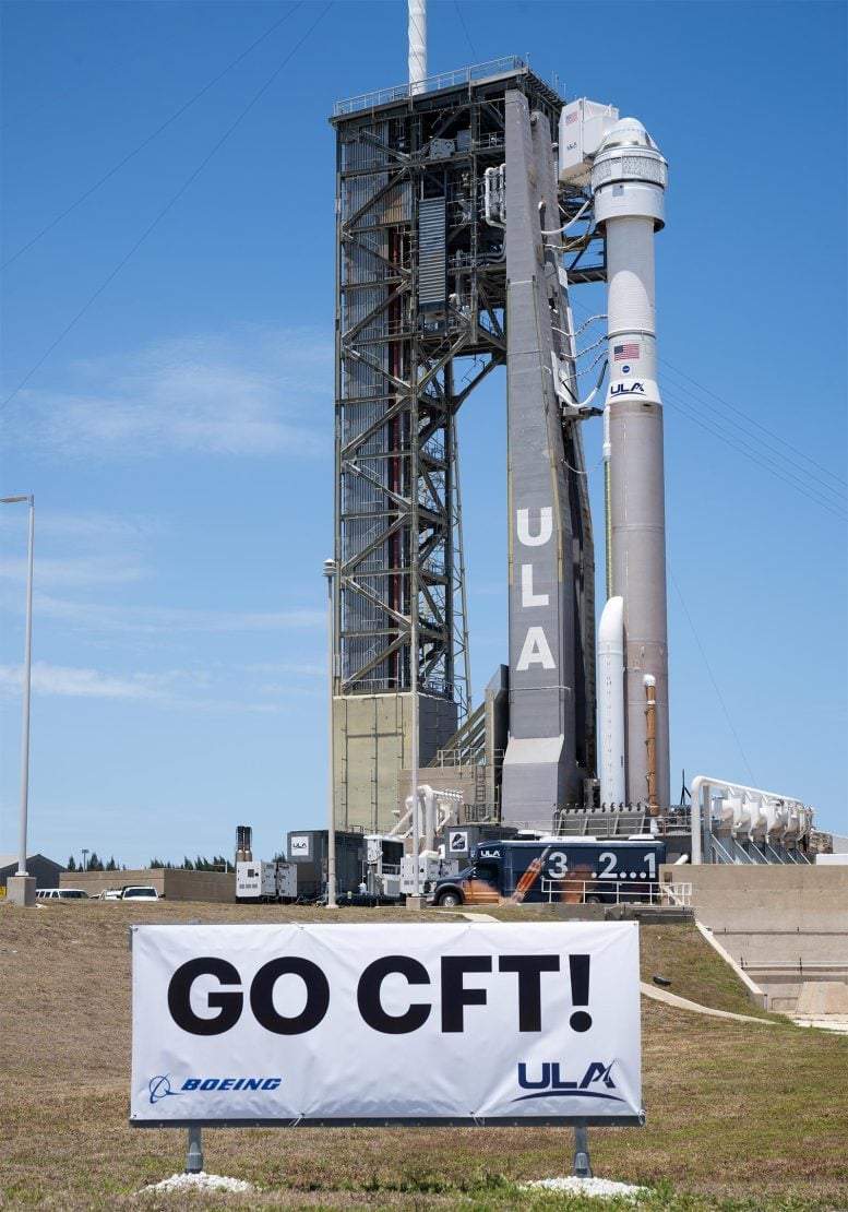 Atlas V Roketi, Boeing'in Starliner Uzay Aracıyla Fırlatma Rampasında