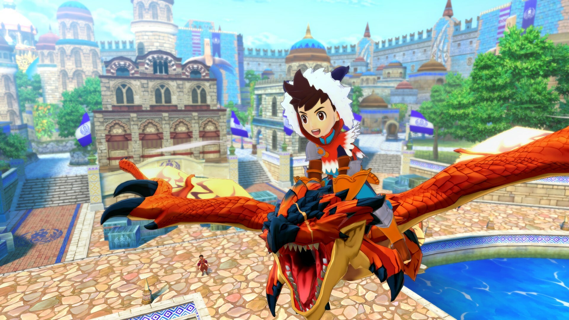 Monster Hunter Stories tanıtım ekran görüntüsü