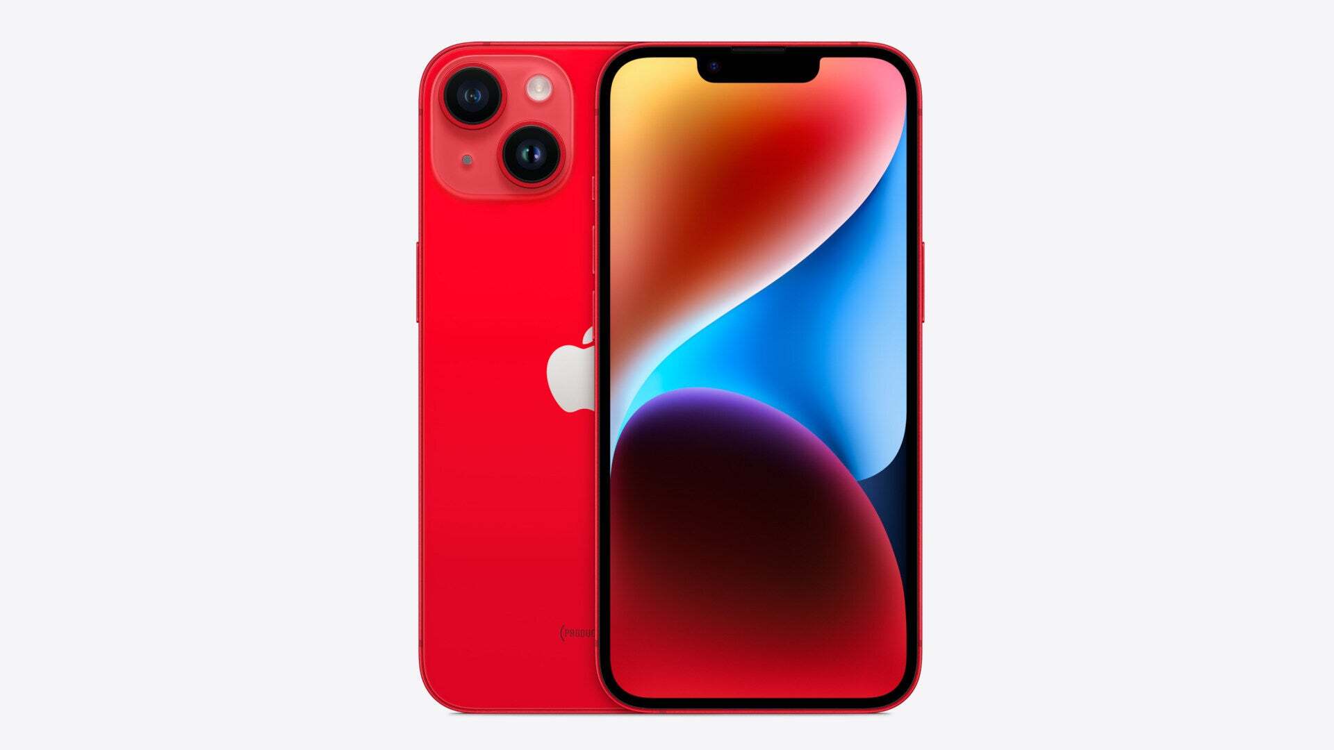 Ürünün KIRMIZI rengini sergileyen iPhone 14 (Resim Kaynağı - Apple) - iPhone 16 renkleri: söylentilerin tümü