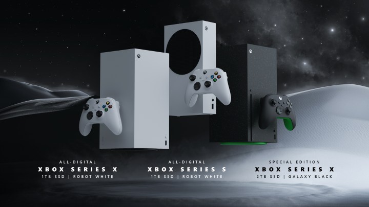 2024 sonbaharında piyasaya sürülecek üç Xbox modelinin tümü.